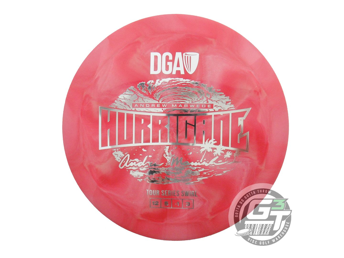 DGA Limited Edition 2026 Tour Series Andrew Marwede Special Blend Hurricane Distance Driver Golf Disc (Individually Listed)