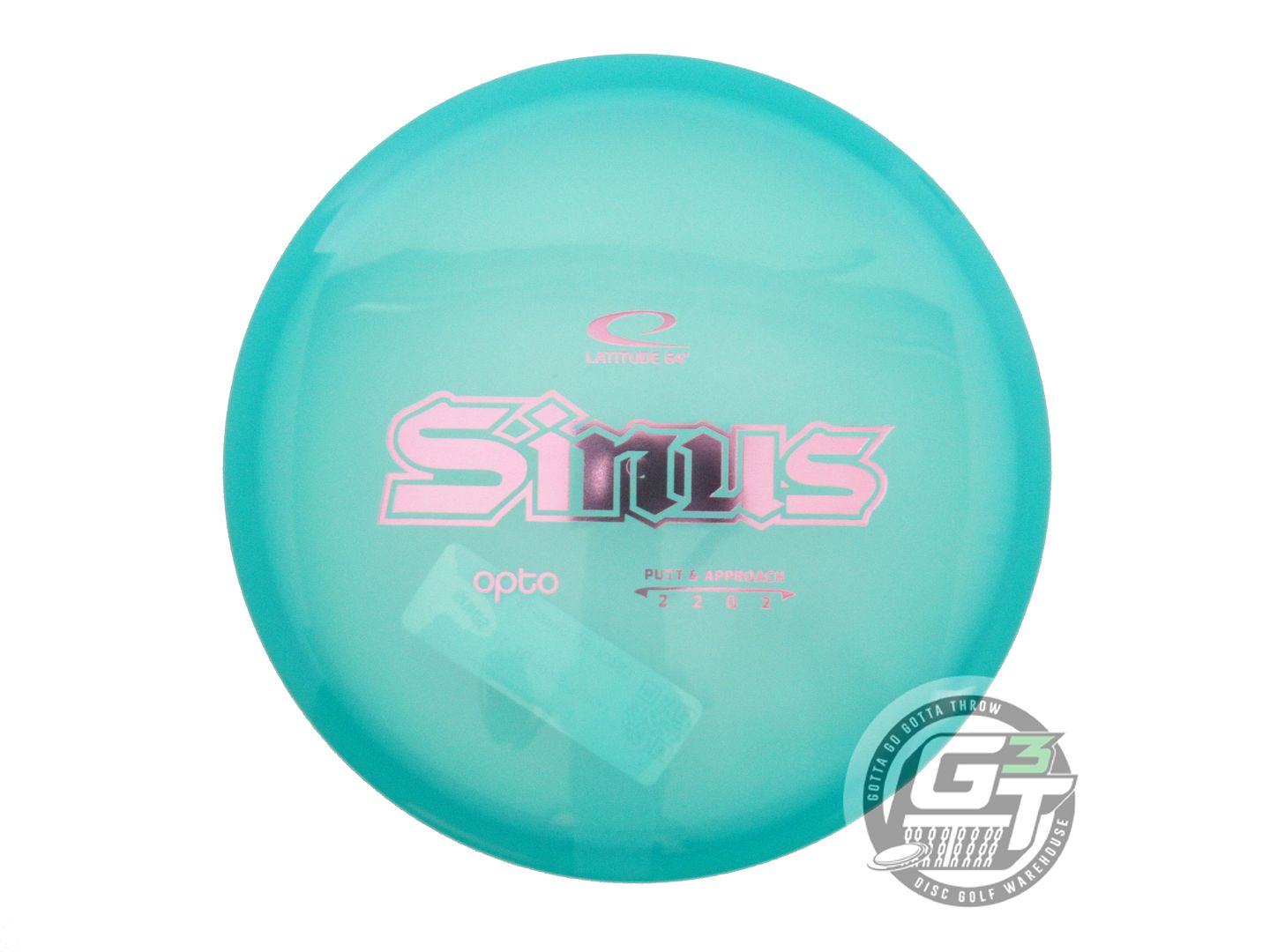 Latitude 64 Opto Line Sinus Putter Golf Disc (Individually Listed)