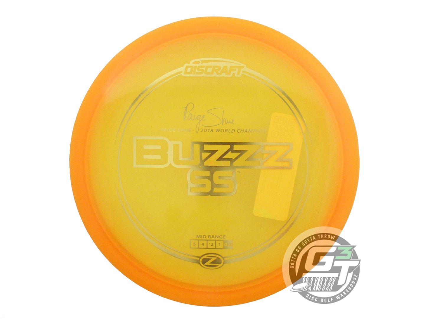 Discraft Elite Z Buzzz SS [Paige Shue 1X] Midrange Golf Disc (Individually Listed)