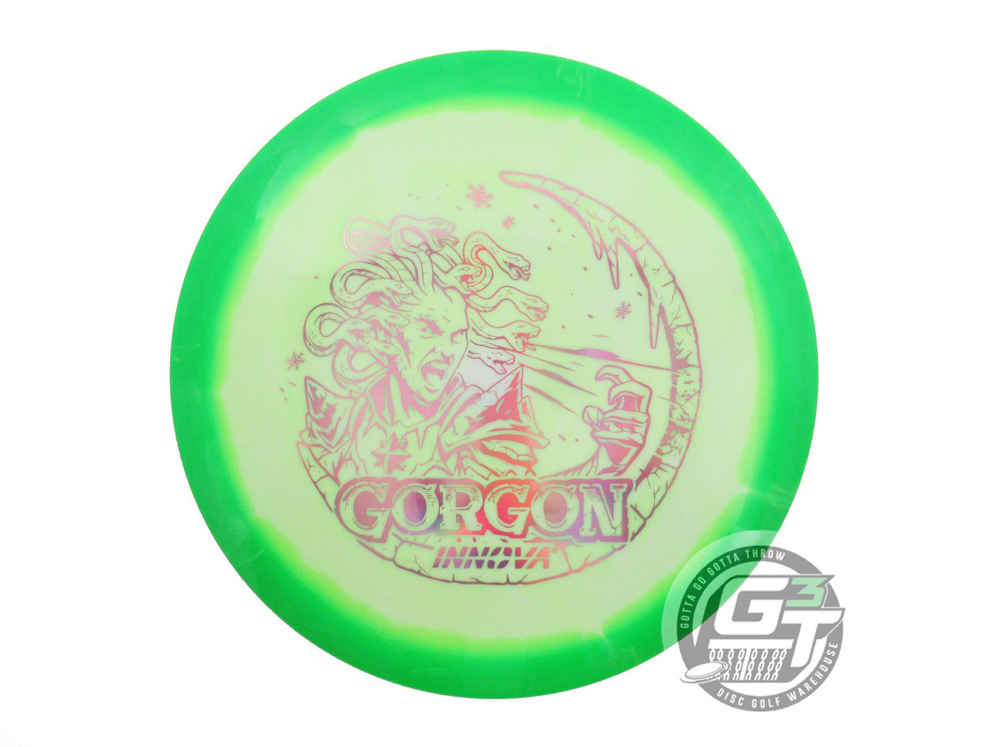Innova Limited Edition 2025 Holiday Halo Star Gorgon Distance Driver Golf Disc (Individually Listed)