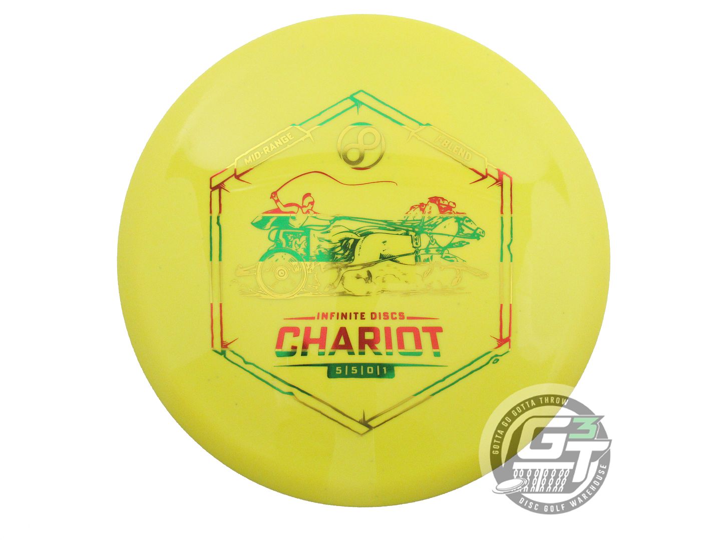 Infinite Discs I-Blend Chariot Midrange Golf Disc (Individually Listed)