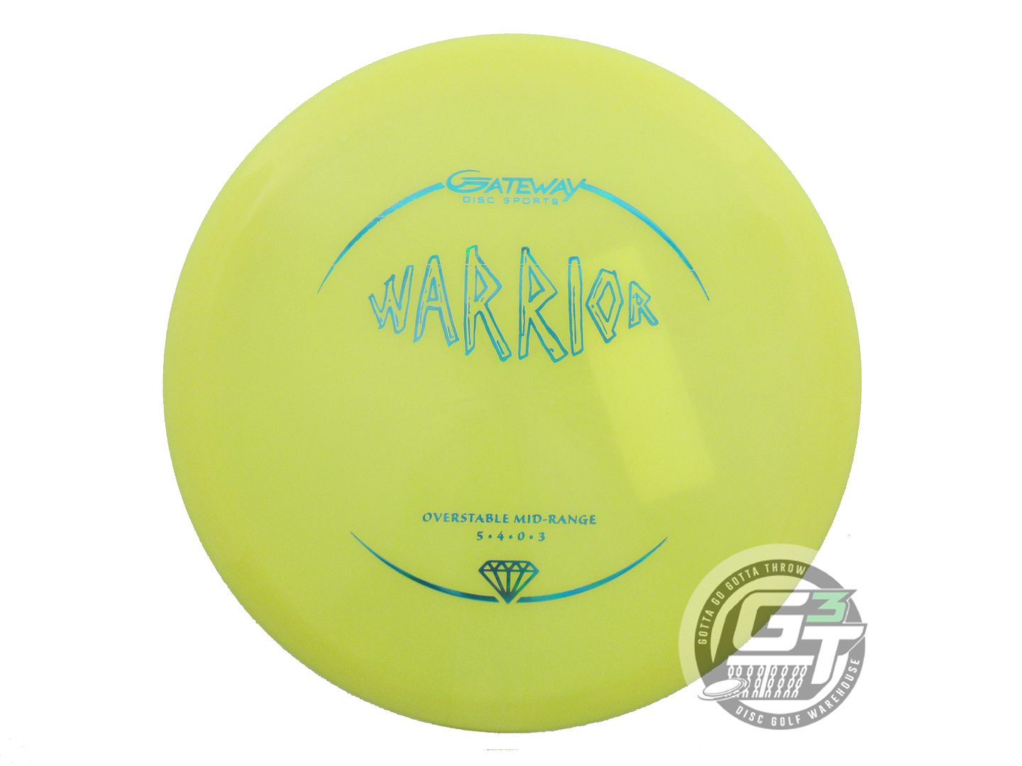 Gateway Diamond Warrior Midrange Golf Disc (Individually Listed)