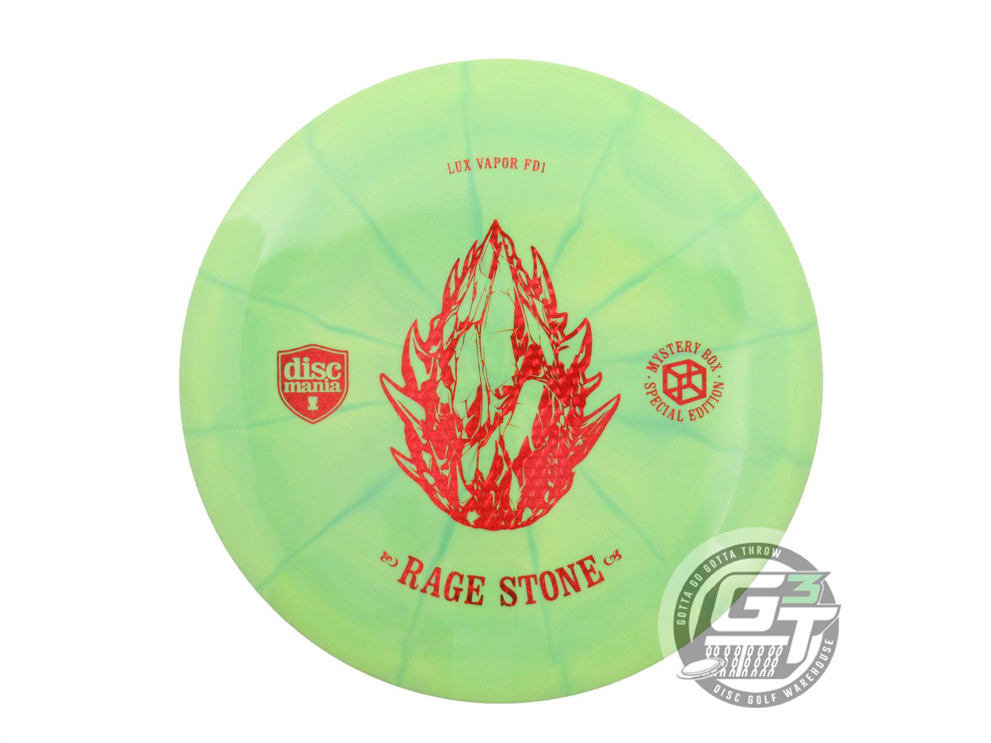 Discmania Limited Edition Rage Stone Stamp Lux Vapor FD1 Fairway Driver Golf Disc (Individually Listed)