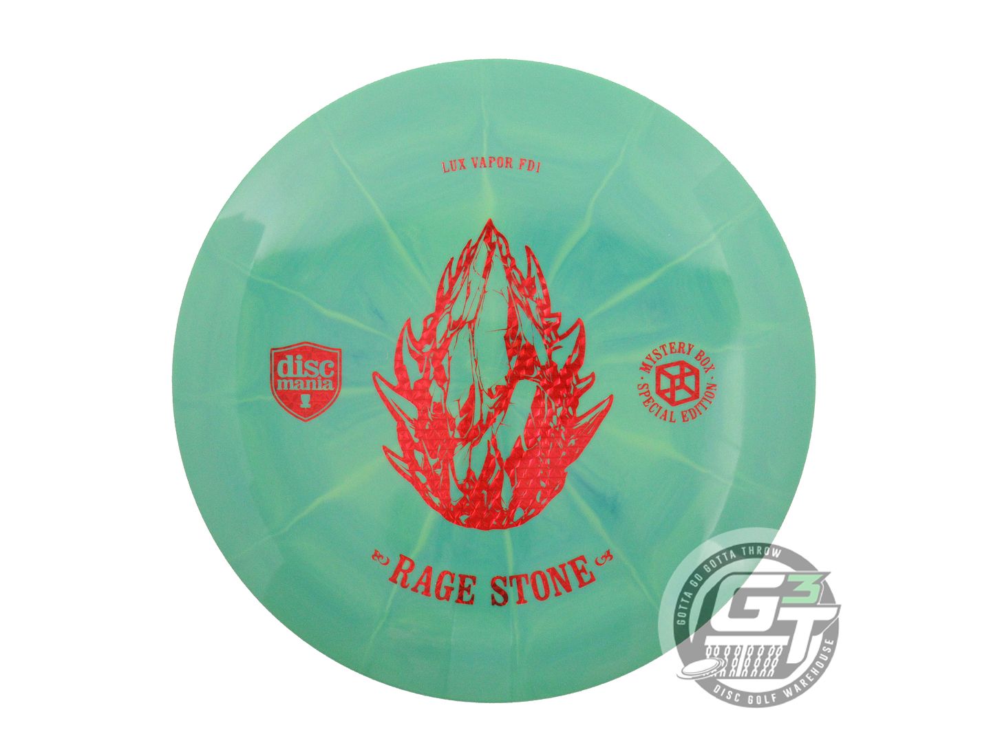 Discmania Limited Edition Rage Stone Stamp Lux Vapor FD1 Fairway Driver Golf Disc (Individually Listed)