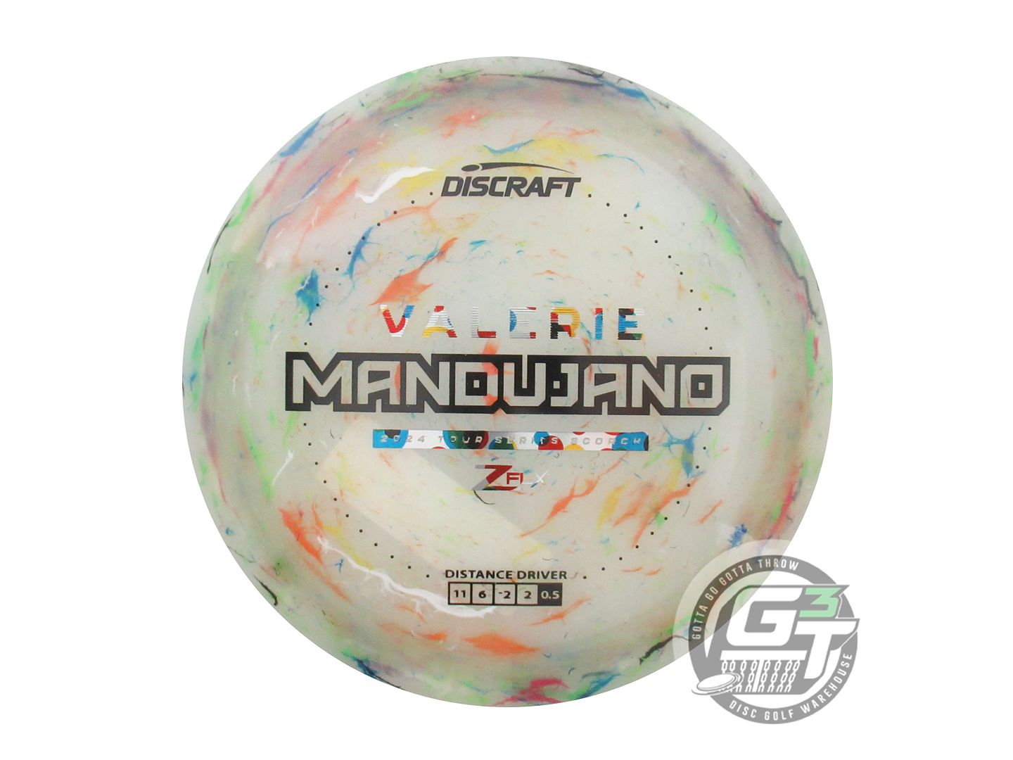 Discraft Limited Edition 2024 Tour Series Valerie Mandujano Jawbreaker Elite Z FLX Scorch Distance Driver Golf Disc (Individually Listed)