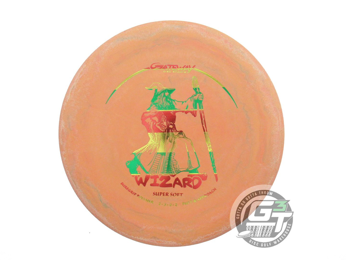 Gateway Sure Grip Super Soft Wizard Putter Golf Disc (Individually Listed)