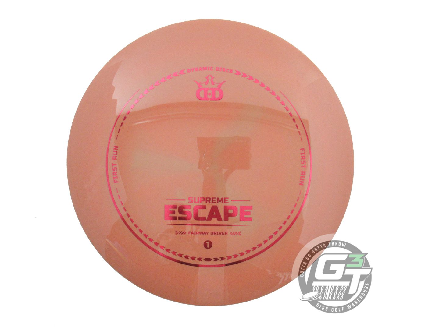 Dynamic Discs First Run Supreme Escape Fairway Driver Golf Disc (Individually Listed)