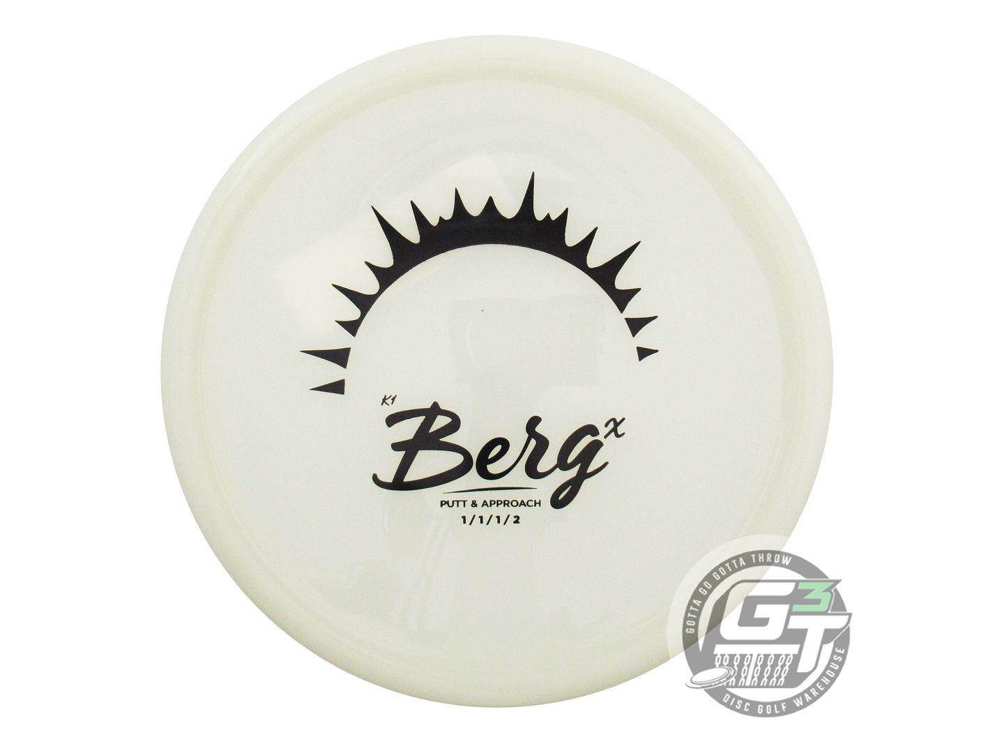 Kastaplast Glow K1 Berg X Putter Golf Disc (Individually Listed)