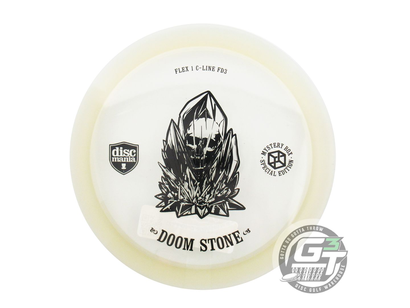 Discmania Limited Edition Doom Stone Stamp C-Line Flex 1 FD3 Fairway Driver Golf Disc (Individually Listed)