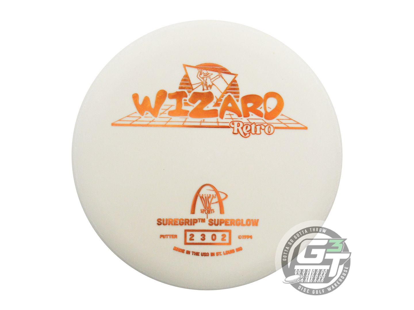 Gateway Super Glow Super Soft Retro Wizard Putter Golf Disc (Individually Listed)