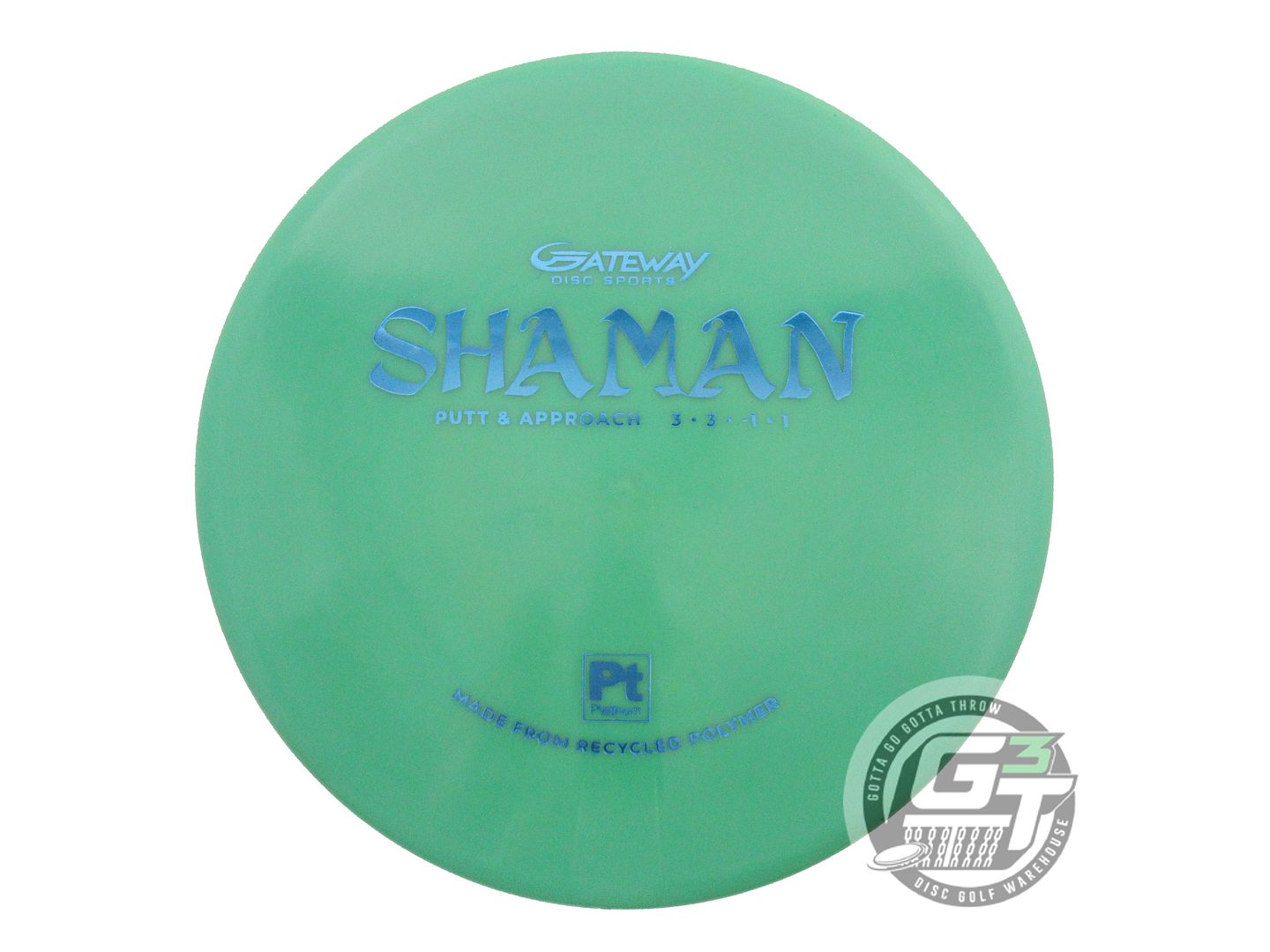 Gateway Platinum Shaman Putter Golf Disc (Individually Listed)
