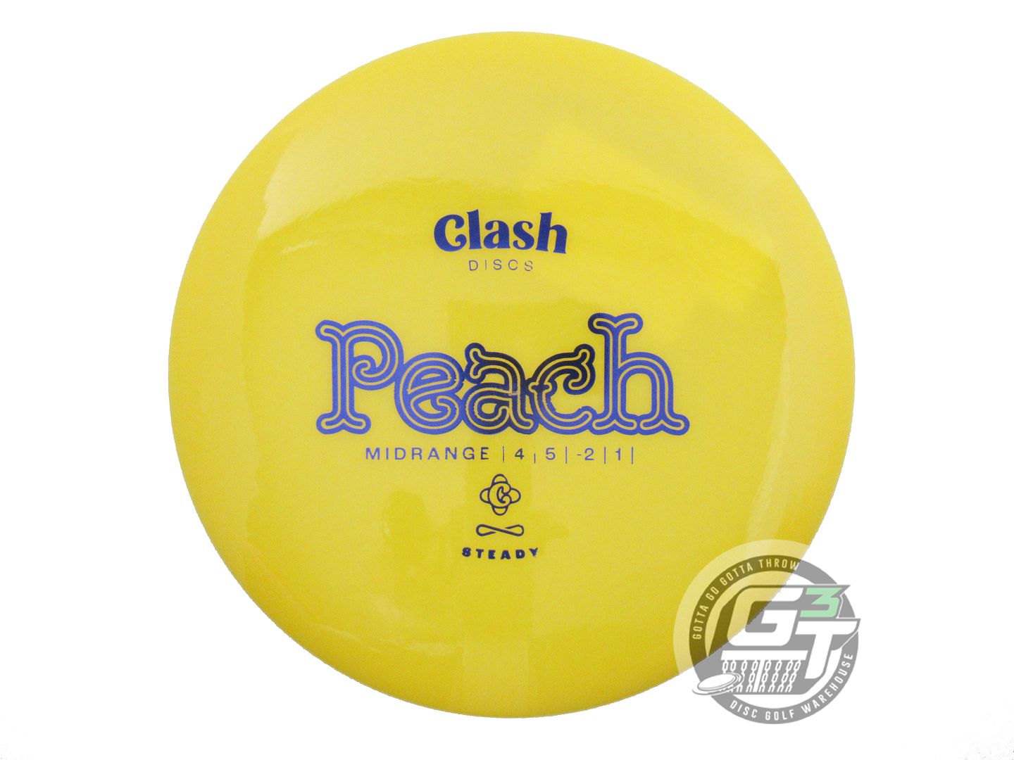 Clash Steady Peach Midrange Golf Disc (Individually Listed)
