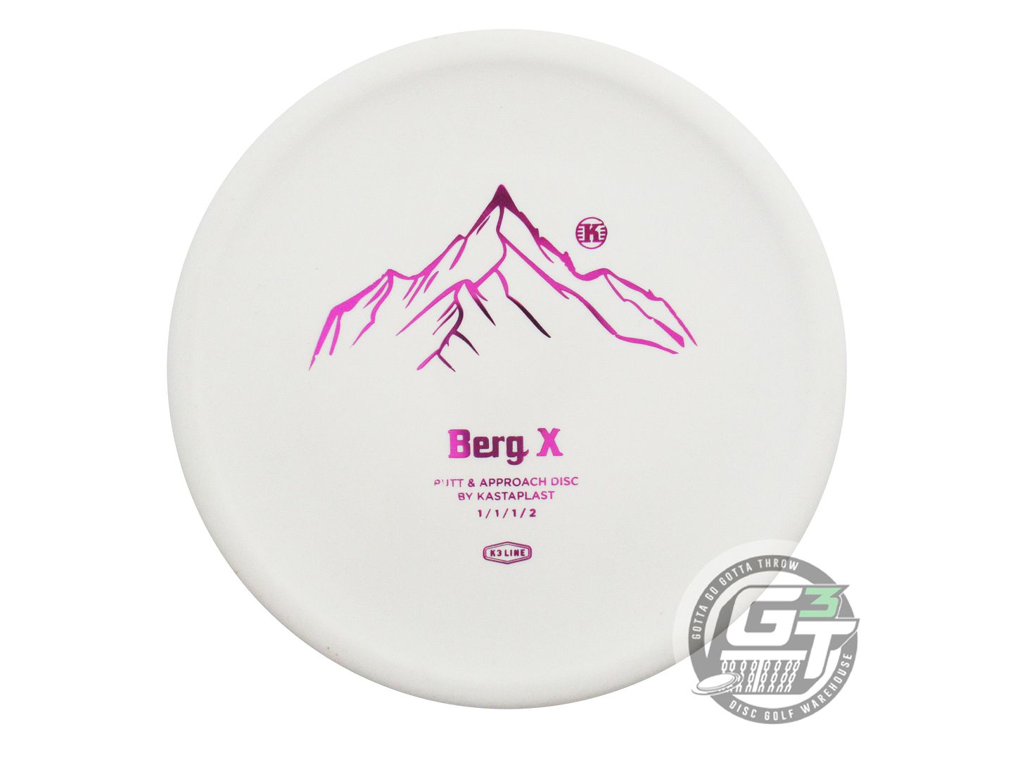 Kastaplast K3 Berg X Putter Golf Disc (Individually Listed)
