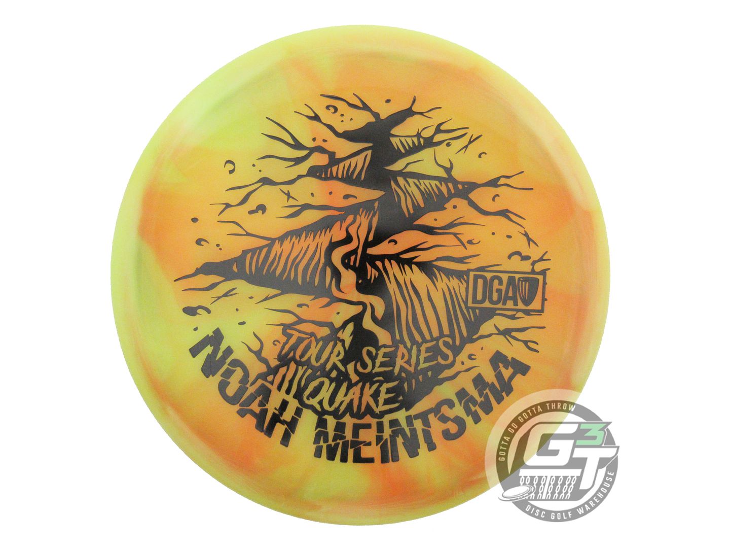 DGA Limited Edition 2023 Tour Series Noah Meintsma Swirl Tour Series Quake Midrange Golf Disc (Individually Listed)