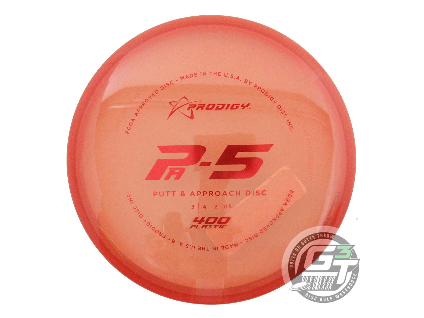 Prodigy 400 Series PA5 Putter Golf Disc (Individually Listed)