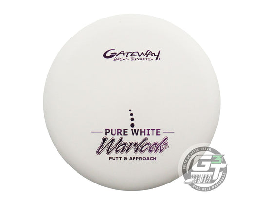 Gateway Pure White Warlock Putter Golf Disc (Individually Listed)
