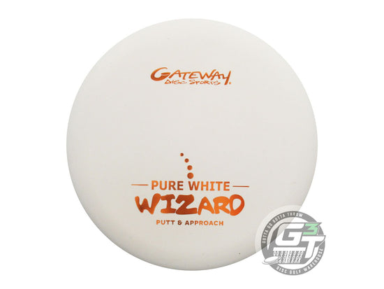 Gateway Pure White Wizard Putter Golf Disc (Individually Listed)