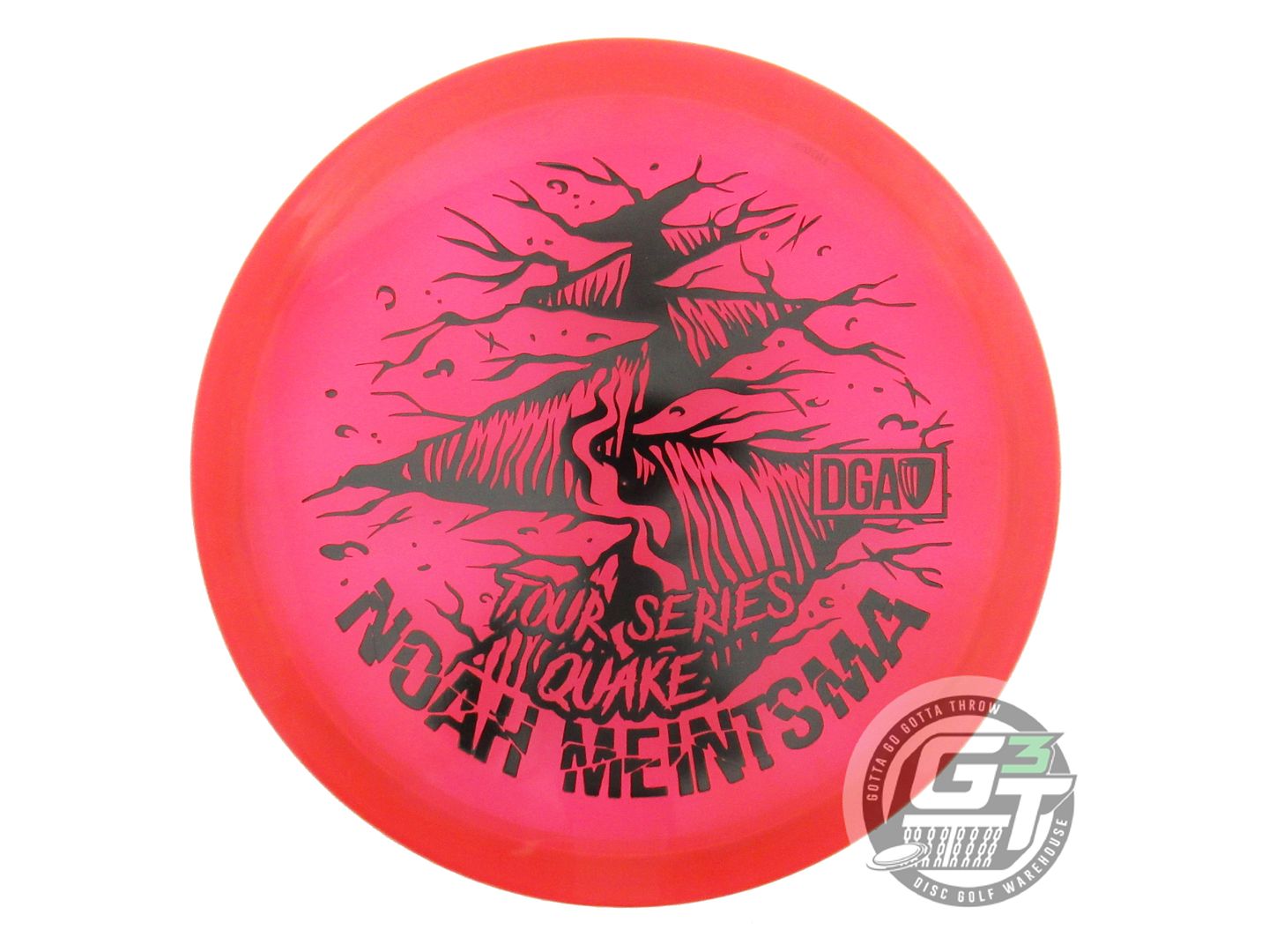 DGA Limited Edition 2023 Tour Series Noah Meintsma Swirl Tour Series Quake Midrange Golf Disc (Individually Listed)