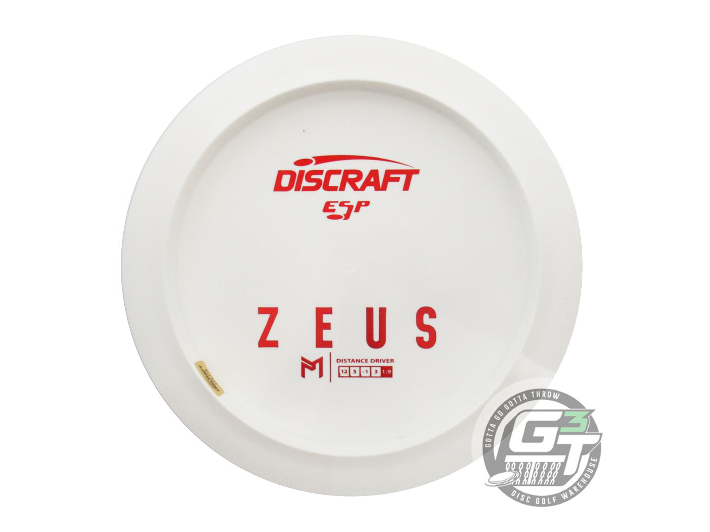 Discraft Dye Pack Bottom Stamp Paul McBeth ESP Zeus Distance Driver Golf Disc (Individually Listed)
