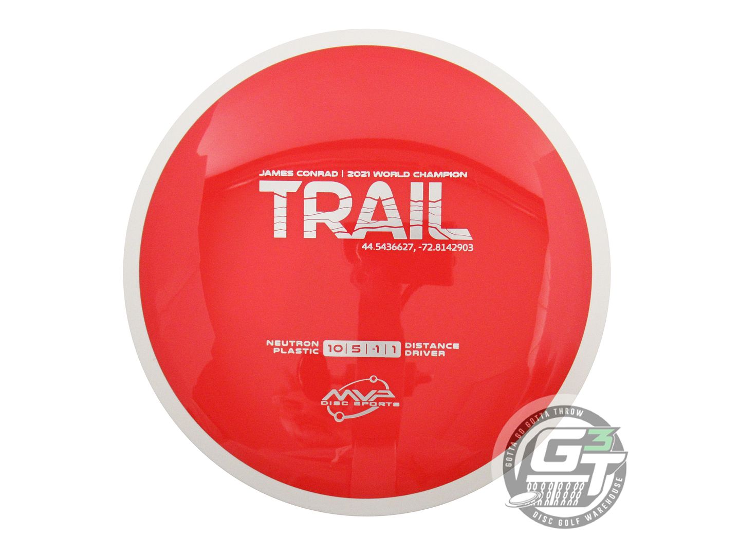 MVP Neutron Trail [James Conrad 1X] Distance Driver Golf Disc (Individually Listed)