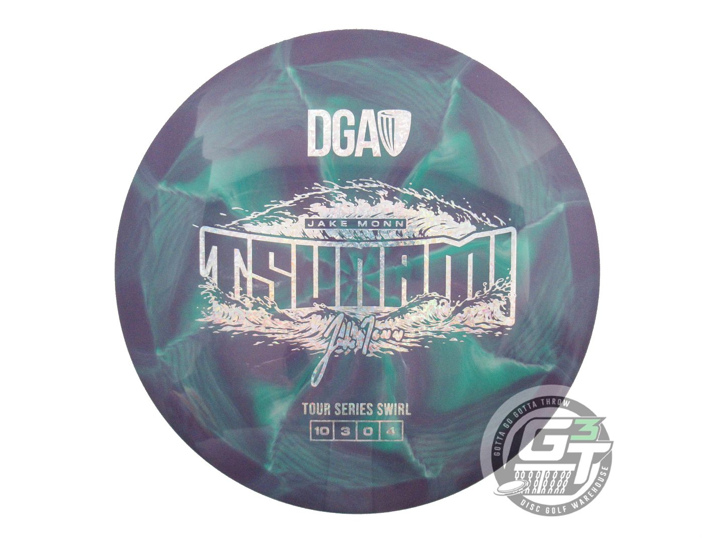 DGA Limited Edition 2026 Tour Series Jake Monn Special Blend Tsunami Fairway Driver Golf Disc (Individually Listed)