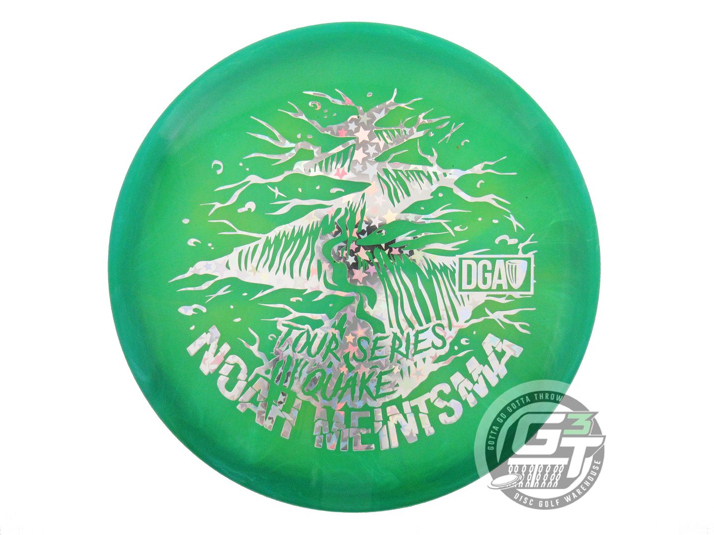 DGA Limited Edition 2023 Tour Series Noah Meintsma Swirl Tour Series Quake Midrange Golf Disc (Individually Listed)