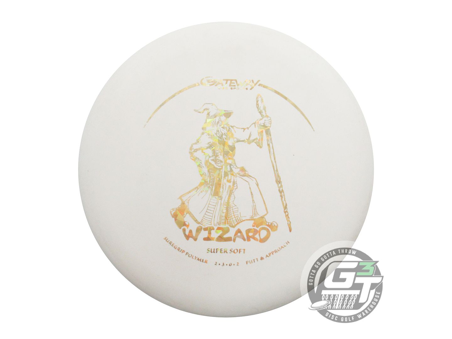 Gateway Sure Grip Super Soft Wizard Putter Golf Disc (Individually Listed)