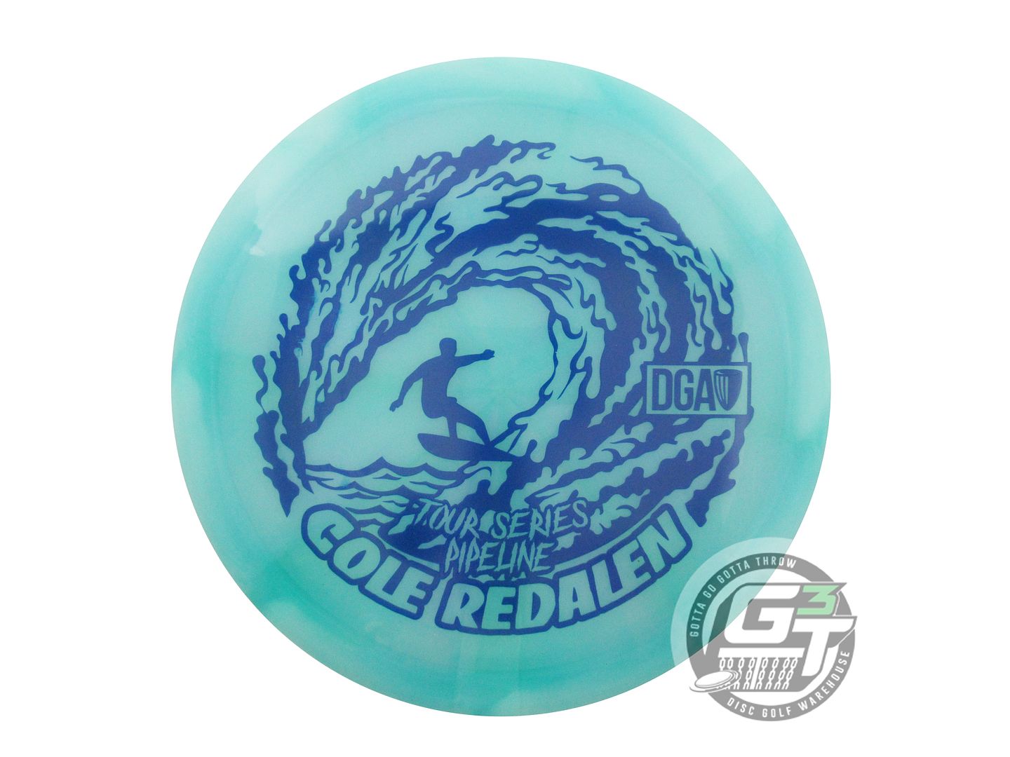 DGA Limited Edition 2023 Tour Series Cole Redalen Swirl Tour Series Pipeline Fairway Driver Golf Disc (Individually Listed)