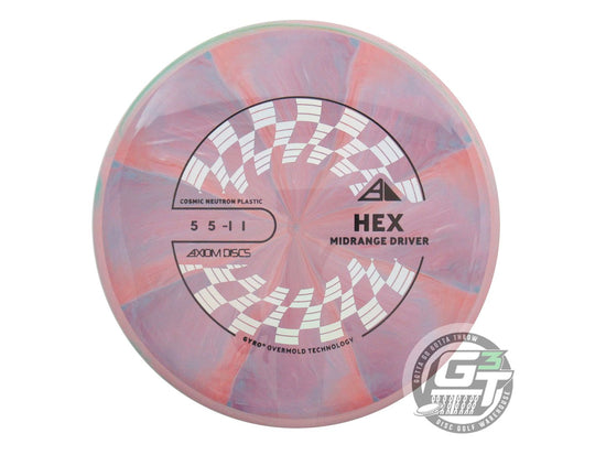 Axiom Cosmic Neutron Hex Midrange Golf Disc (Individually Listed)