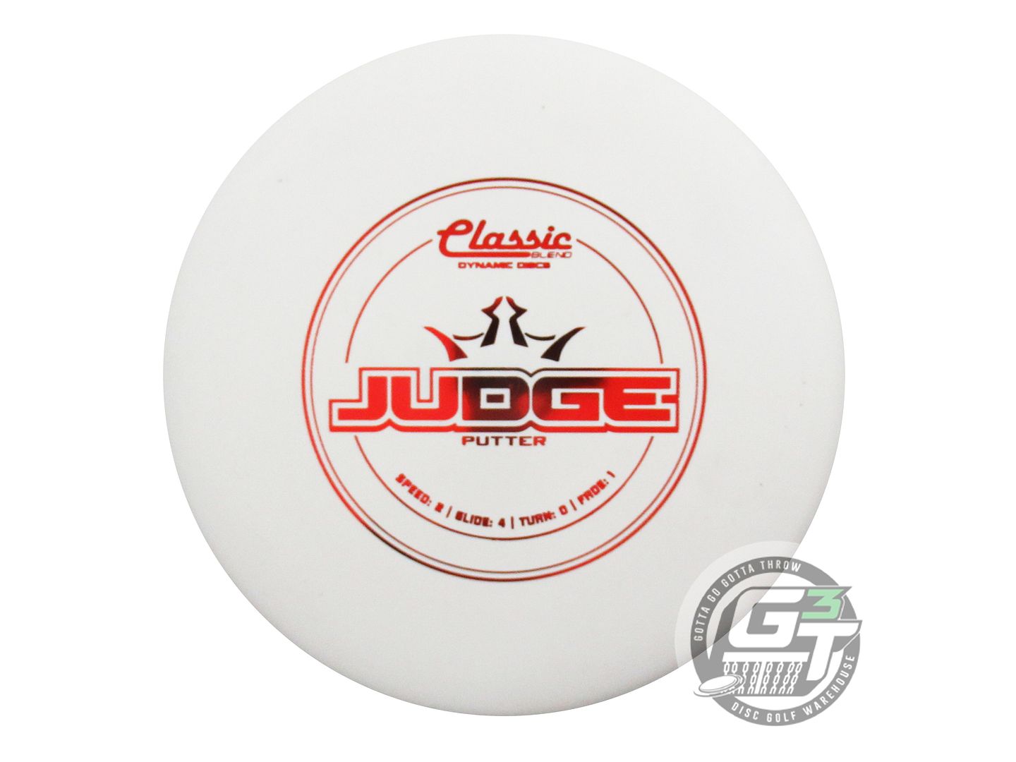 Dynamic Discs Classic Blend Judge Putter Golf Disc (Individually Listed)