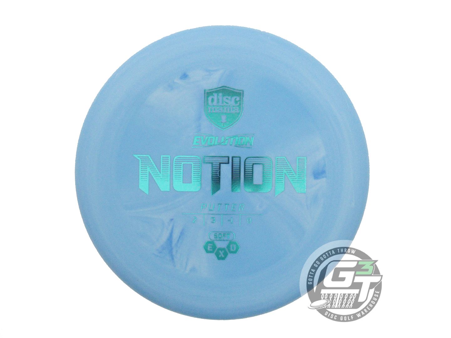 Discmania Evolution Exo Soft Notion Putter Golf Disc (Individually Listed)