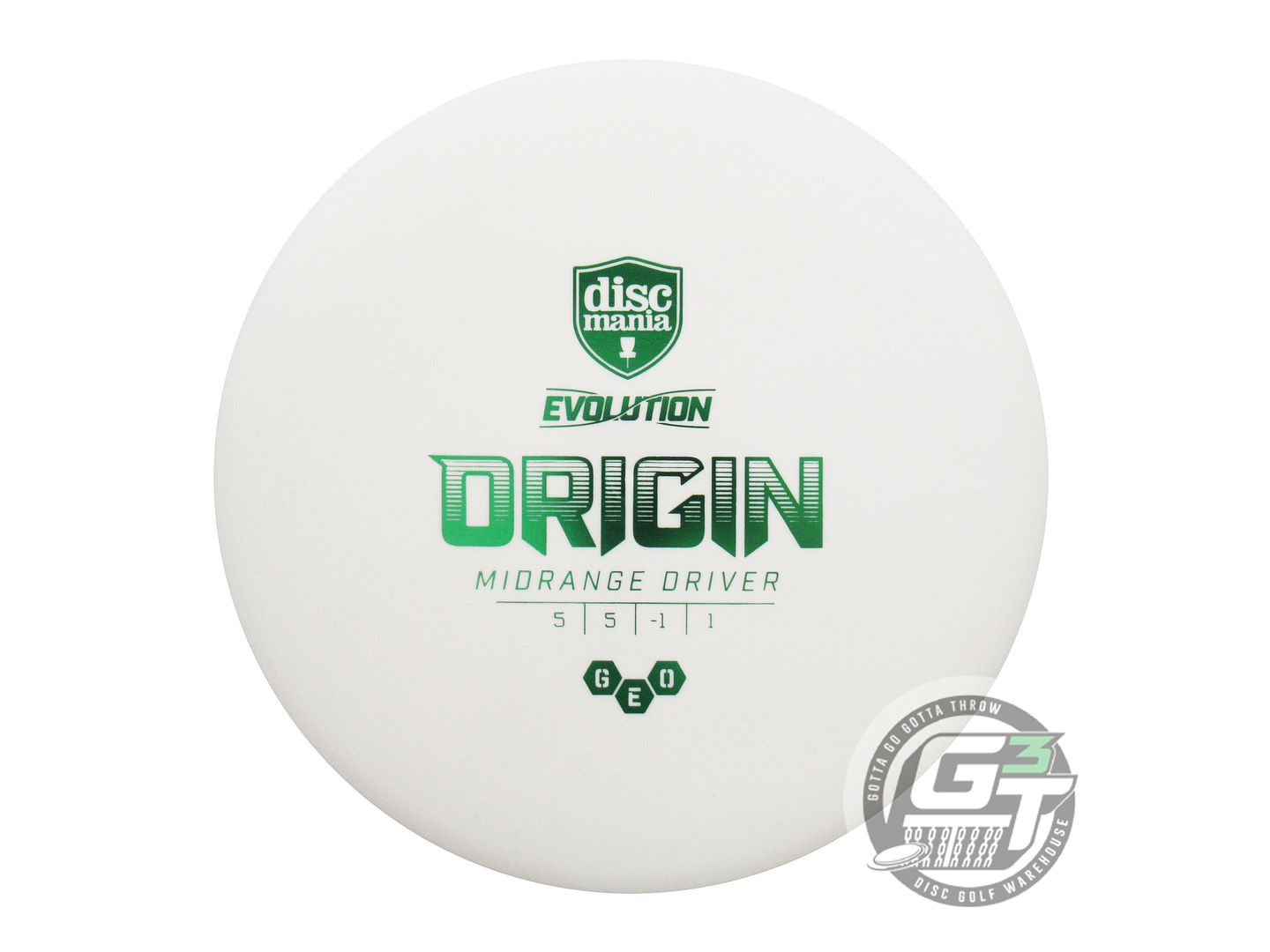 Discmania Evolution Geo Origin Midrange Golf Disc (Individually Listed)