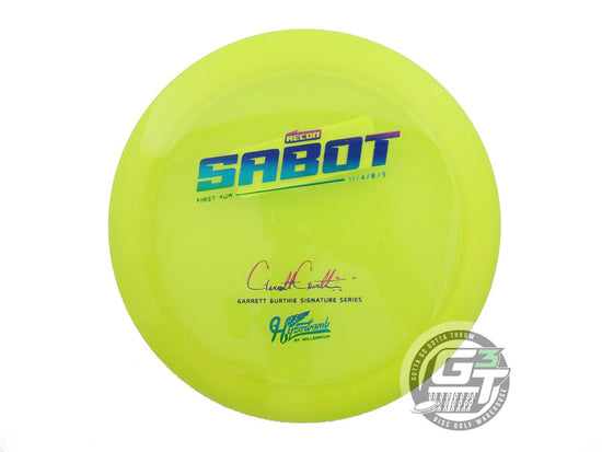 Hyzerbomb First Run Garrett Gurthie Signature Flat Top Recon Sabot Distance Driver Golf Disc (Individually Listed)