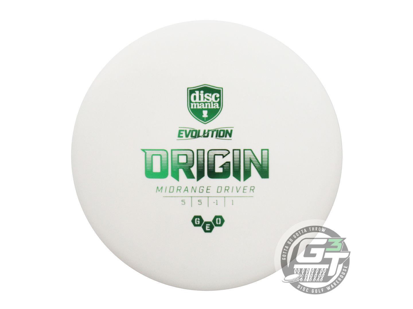 Discmania Evolution Geo Origin Midrange Golf Disc (Individually Listed)