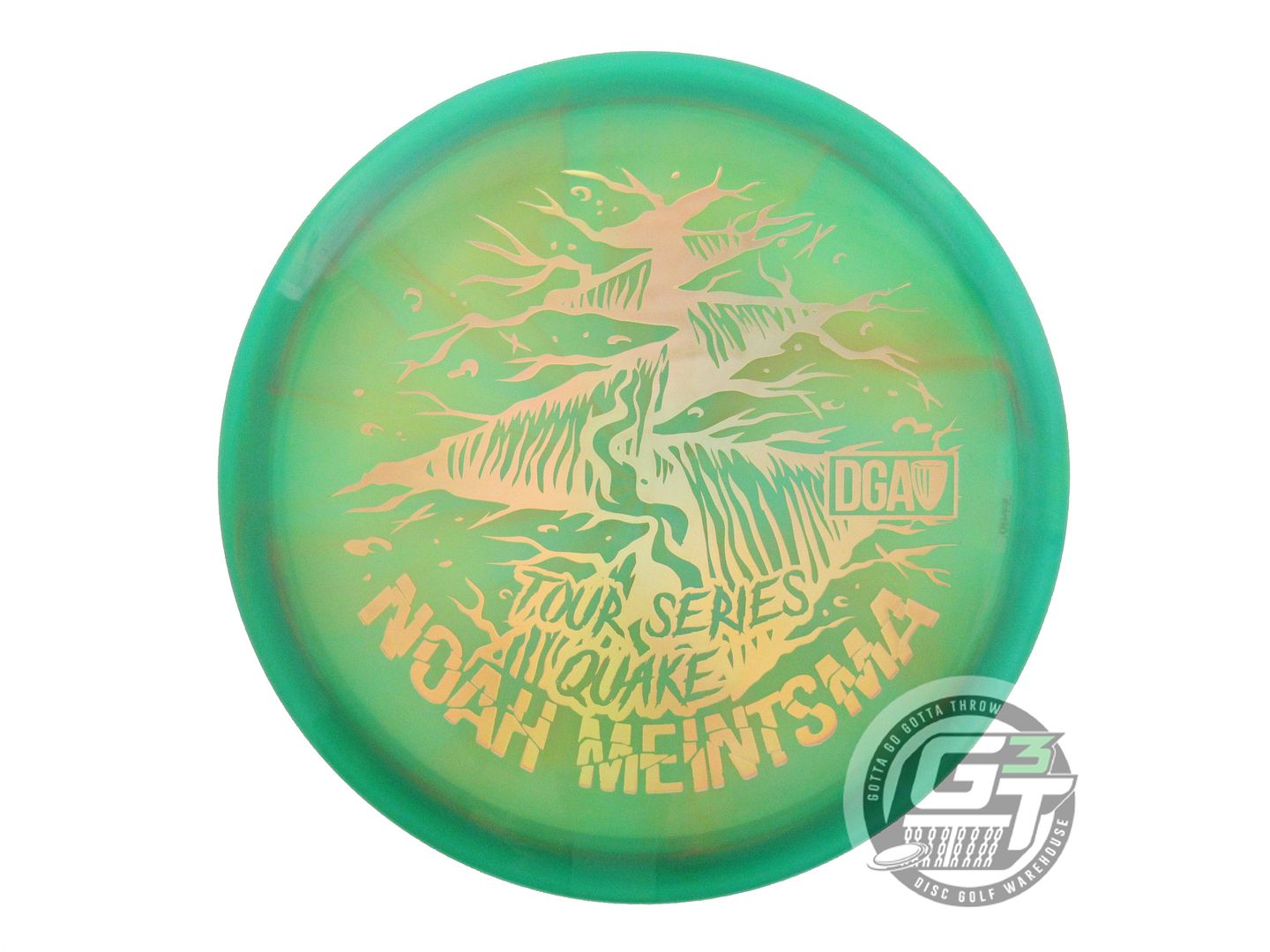 DGA Limited Edition 2023 Tour Series Noah Meintsma Swirl Tour Series Quake Midrange Golf Disc (Individually Listed)