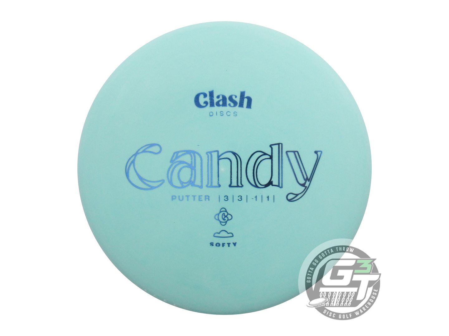 Clash Softy Candy Putter Golf Disc (Individually Listed)