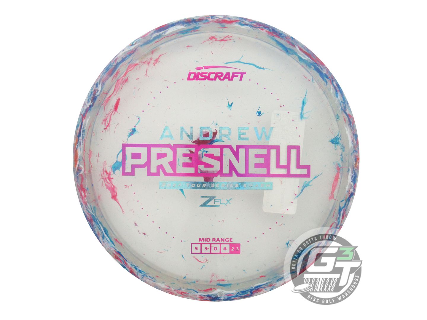 Discraft Limited Edition 2024 Tour Series Andrew Presnell Jawbreaker Elite Z FLX Swarm Midrange Golf Disc (Individually Listed)