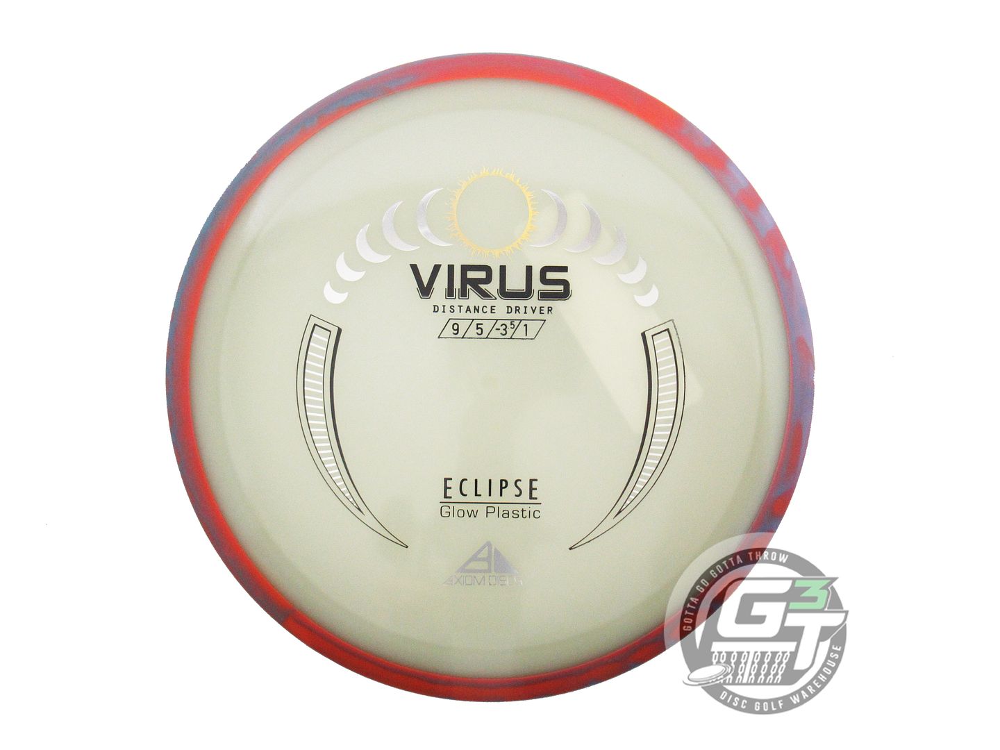 Axiom Eclipse 2.0 Glow Proton Virus Distance Driver Golf Disc (Individually Listed)