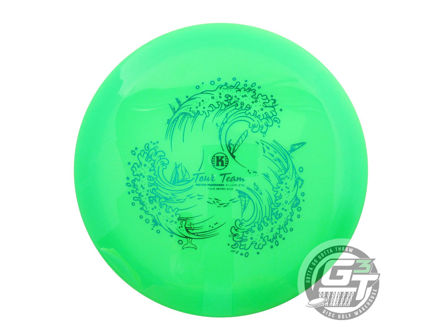 Kastaplast Limited Edition 2025 Team Series Fritiof Fagergren K1 Hard Stal Fairway Driver Golf Disc (Individually Listed)