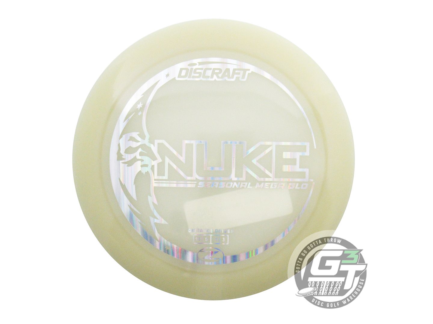 Discraft Seasonal Mega Glo Z Nuke Distance Driver Golf Disc (Individually Listed)