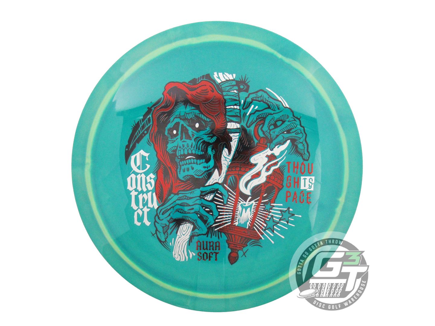 Thought Space Athletics Aura Soft Construct Distance Driver Golf Disc (Individually Listed)