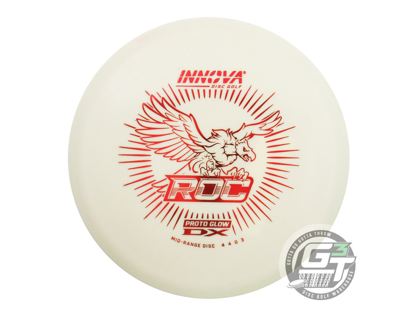 Innova Proto Glow DX Roc Midrange Golf Disc (Individually Listed)