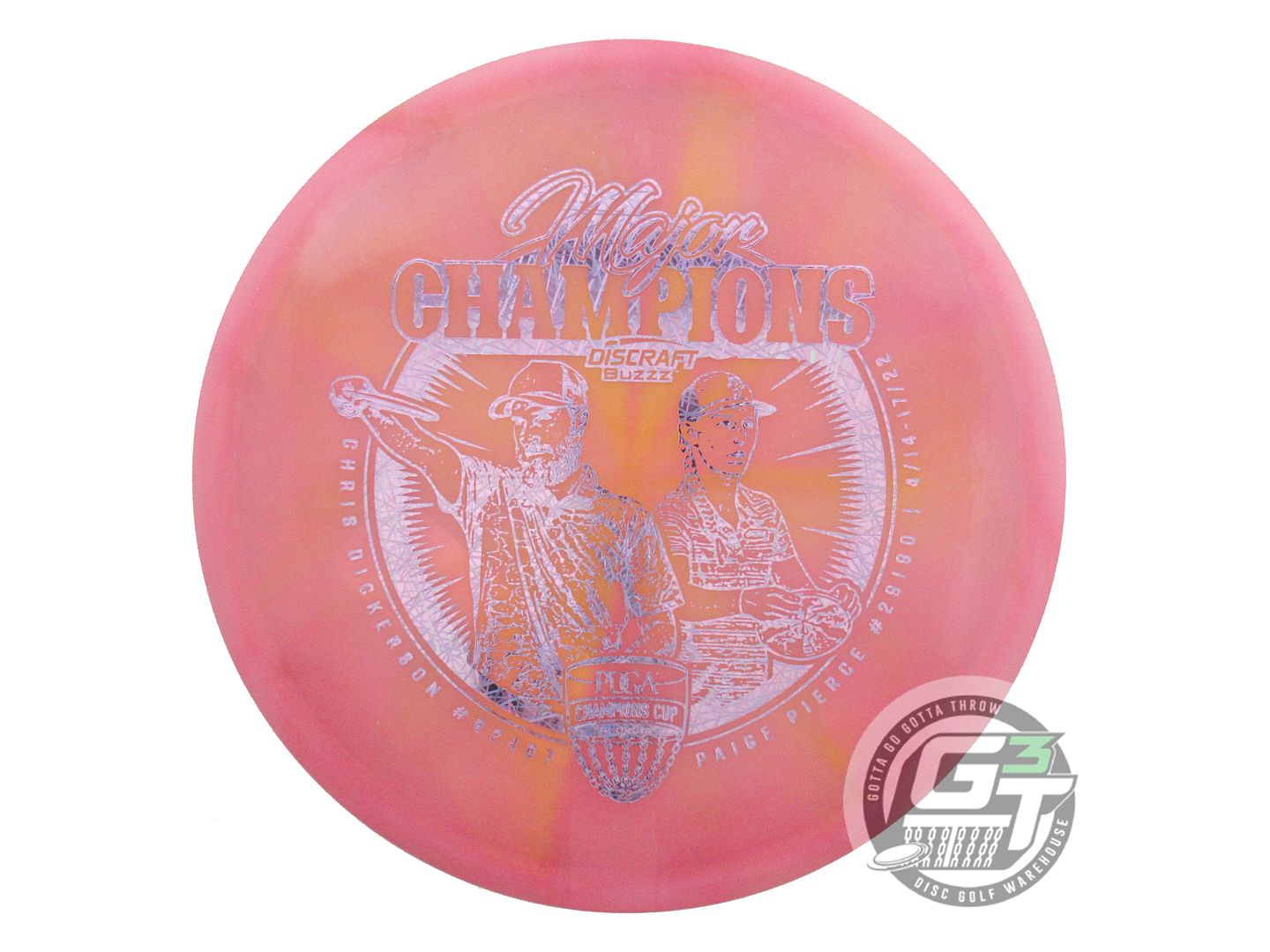 Discraft Limited Edition 2022 PDGA Champions Cup Commemorative Special Blend Buzzz Midrange Golf Disc (Individually Listed)