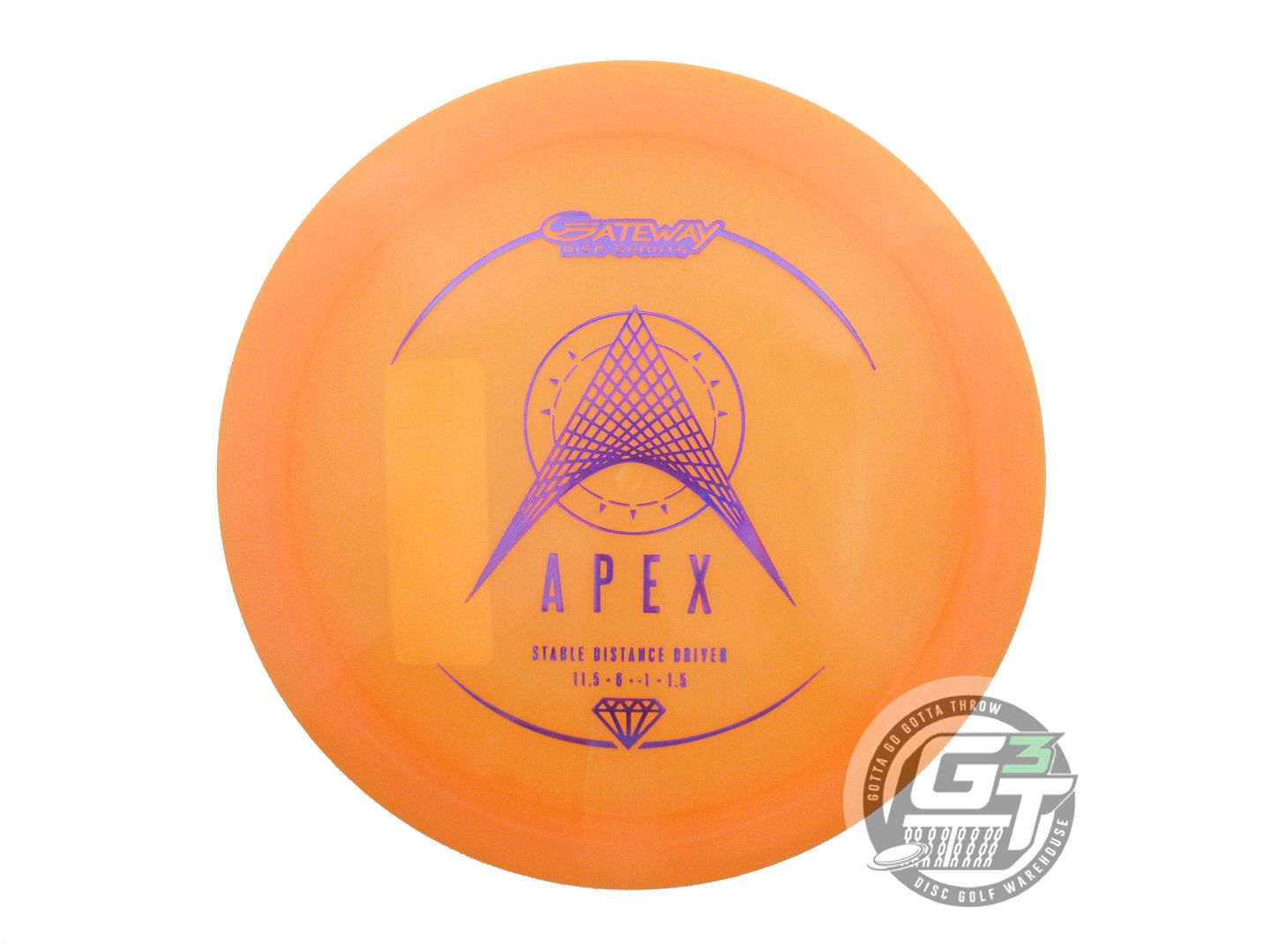 Gateway Diamond Apex Distance Driver Golf Disc (Individually Listed)