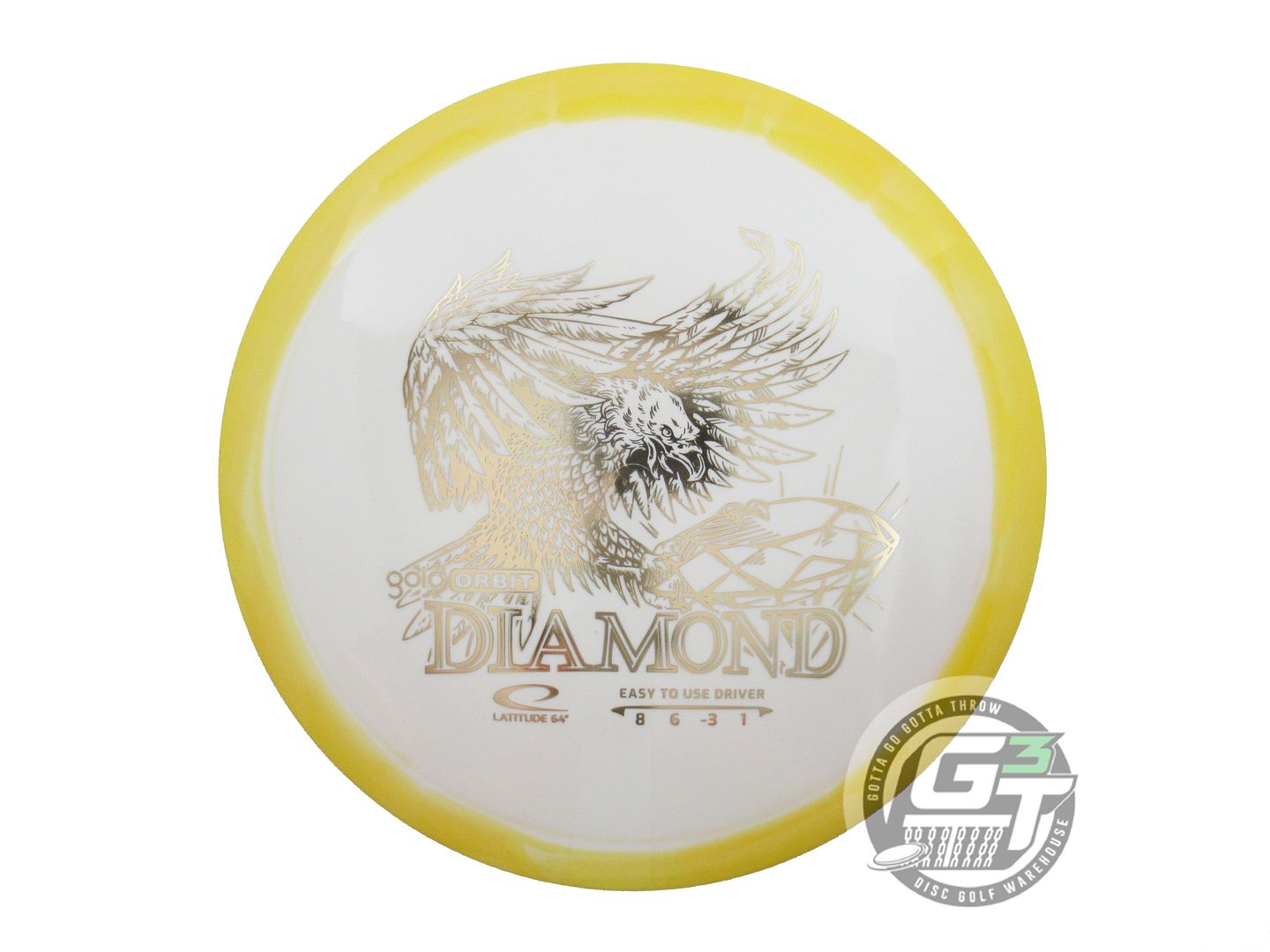 Latitude 64 Gold Orbit Diamond Fairway Driver Golf Disc (Individually Listed)