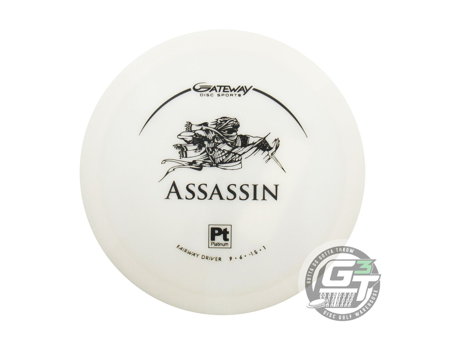 Gateway Platinum Assassin Fairway Driver Golf Disc (Individually Listed)