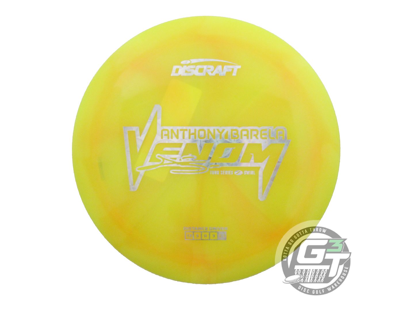 Discraft Limited Edition 2025 Tour Series Anthony Barela Swirl Elite Z Venom Distance Driver Golf Disc (Individually Listed)