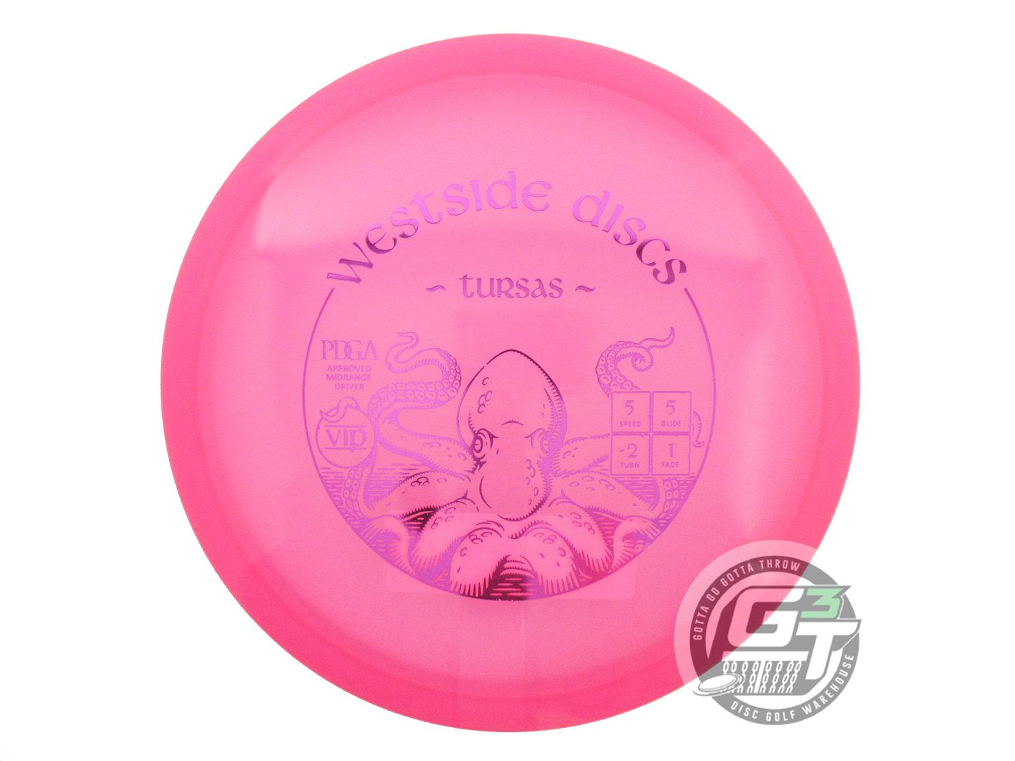 Westside VIP Tursas Midrange Golf Disc (Individually Listed)