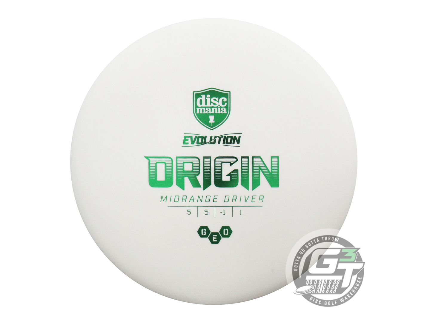 Discmania Evolution Geo Origin Midrange Golf Disc (Individually Listed)
