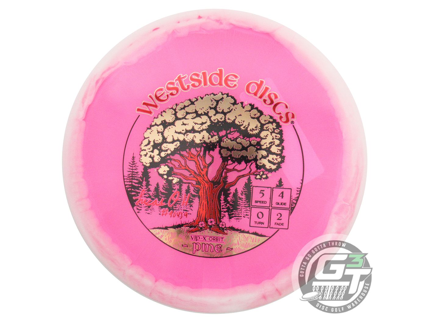 Westside Limited Edition 2026 Team Series Lucas Oberholtzer Hess VIP-X Orbit Pine Midrange Golf Disc (Individually Listed)